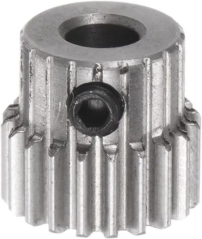 HARFINGTON Pinion Gear 4mm Bore 20T Mod 0.5 Stainless Steel Spur Diff Differential Motor Gear RC Car Replacement Parts in Saudi Arabia