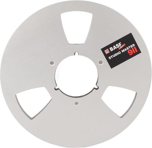 10 Inches Takeup Reel, Open Reel Audio Aluminum Alloy Takeup Reel, 3 Hole Wind Resistance Holes, 14 10 Inch Empty Tape Reel for Recording (Black) in Saudi Arabia
