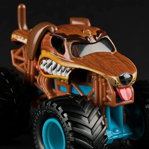 Monster Jam 2025 Official 1:64 Diecast Truck Series 42 Ruff Crowd Monster Mutt in Saudi Arabia