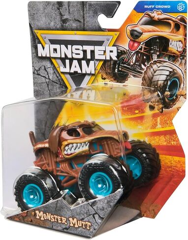 Monster Jam 2025 Official 1:64 Diecast Truck Series 42 Ruff Crowd Monster Mutt in Saudi Arabia