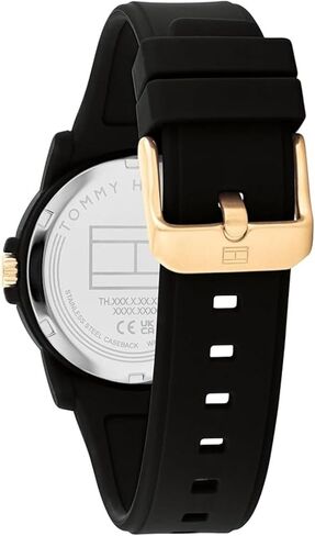 Tommy Hilfiger Sport Watch for Women - Casual 3H Wristwatch for Her - Silicone Strap - Water Resistant up to 3 ATM/30 Meters - Premium Fashion for Everyday Wear - 36mm in Saudi Arabia