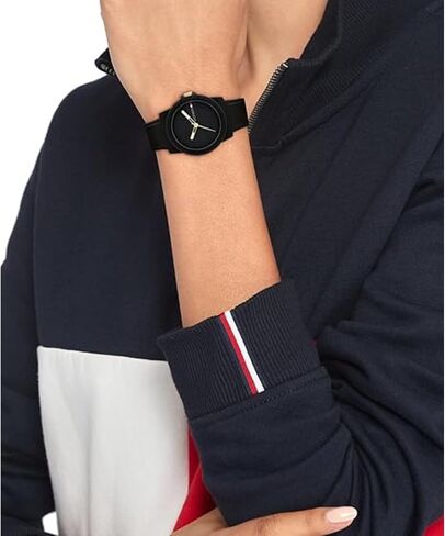 Tommy Hilfiger Sport Watch for Women - Casual 3H Wristwatch for Her - Silicone Strap - Water Resistant up to 3 ATM/30 Meters - Premium Fashion for Everyday Wear - 36mm in Saudi Arabia