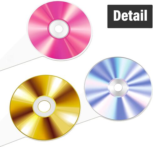 48pcs COD CD DISC Cupcake Toppers for 90s Party Decoration Retro CD Music Music Cake Cupcake تختار لتسعينيات القرن الماضي in Saudi Arabia