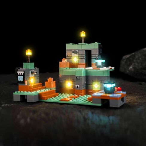 إضاءة LED الطواف فقط ، متوافقة مع غرفة LEGO التجريبية ، مجموعة الإضاءة الإبداعية المتوافقة مع LEGO 21271-NOT تأتي مع النموذج in Saudi Arabia