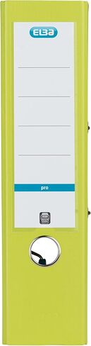 Smart Pro 400053621 Folder 8 cm Wide DIN A4 Pack of 5 A4 Light Green with Insert Spine Label and Plastic Cover Exterior in Kuwait