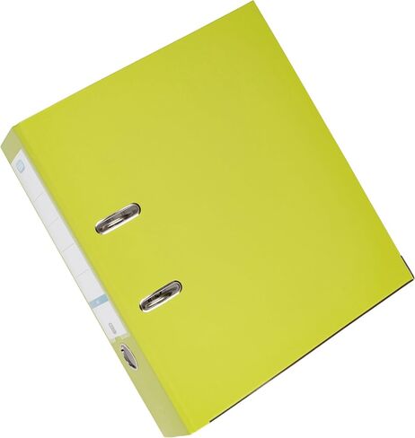 Smart Pro 400053621 Folder 8 cm Wide DIN A4 Pack of 5 A4 Light Green with Insert Spine Label and Plastic Cover Exterior in Kuwait