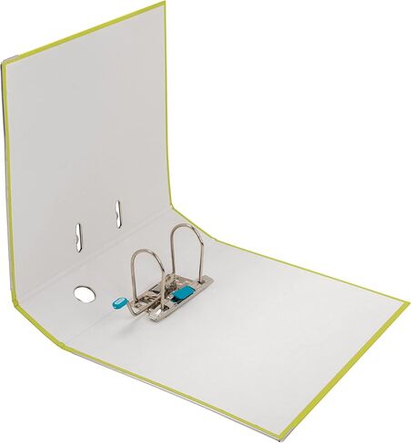 Smart Pro 400053621 Folder 8 cm Wide DIN A4 Pack of 5 A4 Light Green with Insert Spine Label and Plastic Cover Exterior in Kuwait