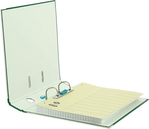 Smart Pro 400053621 Folder 8 cm Wide DIN A4 Pack of 5 A4 Light Green with Insert Spine Label and Plastic Cover Exterior in Kuwait