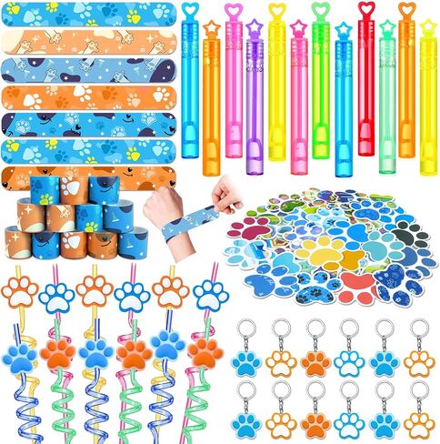 98pcs حفلة الكلاب تفضل أنظمة Paw Party Supplies in Saudi Arabia