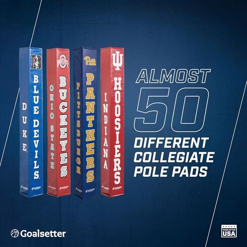 Goalsetter Marquette Golden Eagles Basketball Pole Pad – Blue in Kuwait