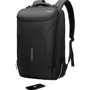 حقيبة ظهر Backpack Smart Business Smart-حقيبة كمبيوتر محمول سفر مقاومة للماء لـ 17.3 "مع ميناء شحن USB-تصميم عالي التقنية للعمل والسفر in Saudi Arabia