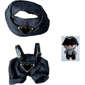 Premium Overall Pinafore Dress (Pink Suspender Dress) for 6.7" / 17 cm LABUBU Doll – Includes Miniature Accessories (Doll Not Included) in Saudi Arabia
