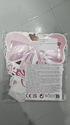 9pcs التمهيد أو القوس المركزية بين الجنسين تكشف زخرفة قرص العسل ، لوازم الديكور المركزية للأحذية للجداول ، مستلزمات ديكور رعاة البقر الغربية المخصصة لأحداث الحفلات in Saudi Arabia