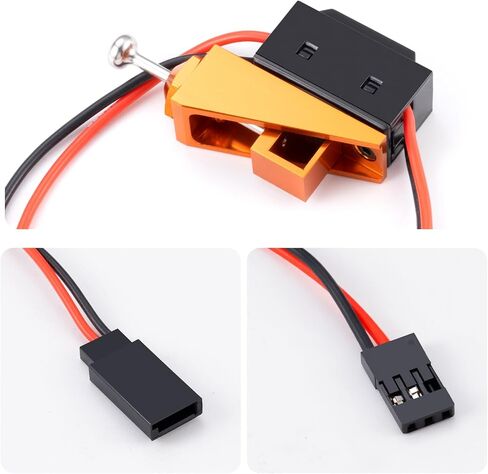 Boat Waterproof RC On Off Switch Upgrade Parts for RC Cars Trucks Crawlers Off-Road Buggy in Saudi Arabia