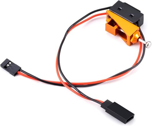 Boat Waterproof RC On Off Switch Upgrade Parts for RC Cars Trucks Crawlers Off-Road Buggy in Saudi Arabia