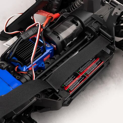 LSG Aluminum Alloy Battery Holder Hold Down for 1/16 Tra-xxas Mini Maxx 1/10 Mini XRT VXL-3S Monster Truck Upgrades (Blue) in Saudi Arabia