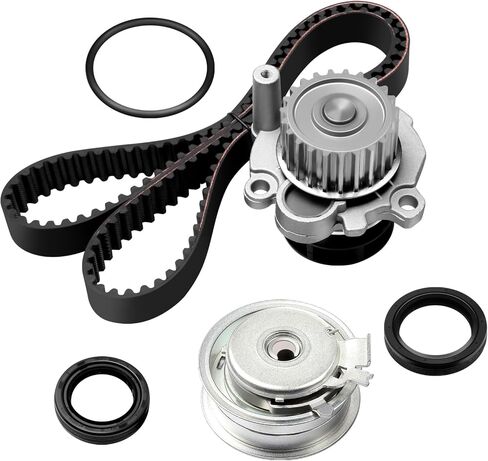 ECCPP مؤقت اشتعال طقم مضخة مياه يصلح ل 1999 2000 2001 2002 2003 2004 2005 forJetta 2.0L L4 SOHC 8ENG.CODE AEG AVH AZG BEV in Saudi Arabia