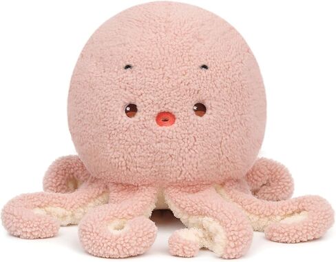 Pink Octopus Plush Pillow Soft Studed Animal Toy Cute Octopus Plush Toy District Histridge Higds for Kids in Kuwait