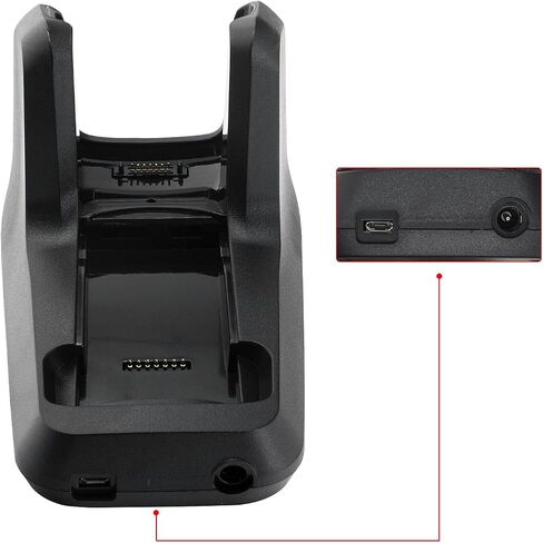 Charger Cradle for Zebra MC3300 MC3300x MC3300ax MC3400 MC330K MC330M MC330L MC333R MC3450 Barcode Scanner, CRD-MC33-2SUCHG-01, Single Slot Charging Dock & Communication Station in Saudi Arabia