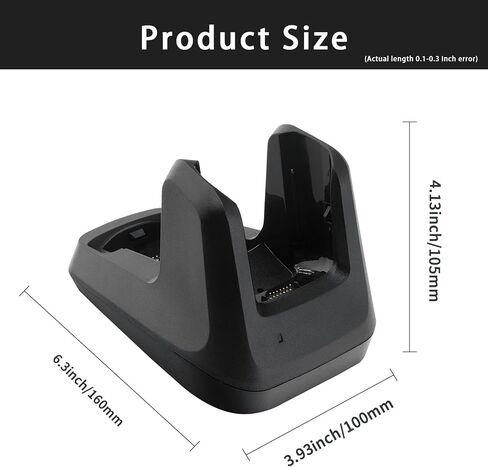 Charger Cradle for Zebra MC3300 MC3300x MC3300ax MC3400 MC330K MC330M MC330L MC333R MC3450 Barcode Scanner, CRD-MC33-2SUCHG-01, Single Slot Charging Dock & Communication Station in Saudi Arabia