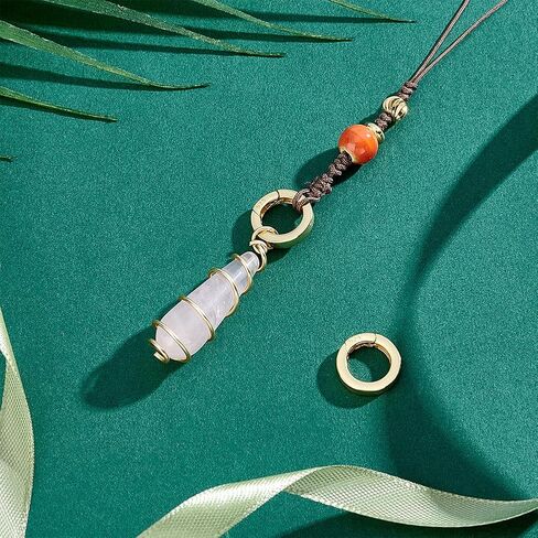 Ph Pandahall 2pcs 925 Sterling Silver Spring Clasp Clasp Gold Gring Gate ، 12 مم بوابة زنبركية ، موصل Clasp Clasp Fring for Necklace Pendents Pendents Make Jewelry Making in Saudi Arabia
