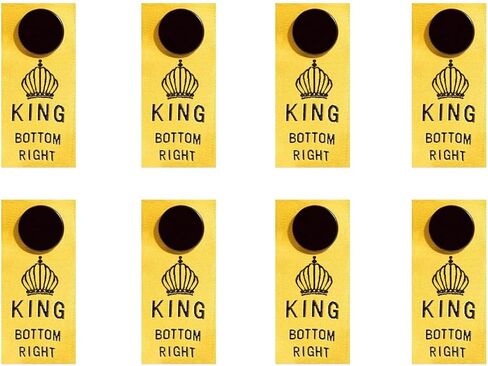 Bed Sheet Organizer Labels,Color-Coded Snap-On Tags,Easy Size Identification & Bed-Making Direction – Machine Washable & Reusable (Mix 16PCs) in Saudi Arabia