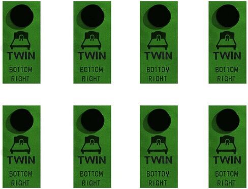 Bed Sheet Organizer Labels,Color-Coded Snap-On Tags,Easy Size Identification & Bed-Making Direction – Machine Washable & Reusable (Mix 16PCs) in Saudi Arabia