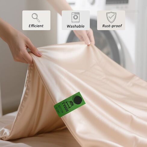 Bed Sheet Organizer Labels,Color-Coded Snap-On Tags,Easy Size Identification & Bed-Making Direction – Machine Washable & Reusable (Mix 16PCs) in Saudi Arabia