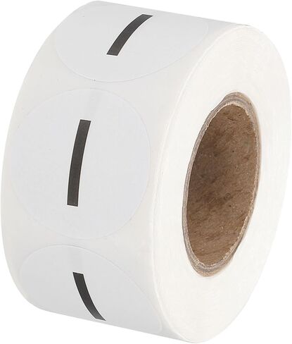 PATIKIL Letter m Inventory Labels, 1 Inch Capital Letter Stickers Self Adhesive Round Circle Coding Dots Labels (1Roll/Total 500Pcs) for Office, Storage in Saudi Arabia