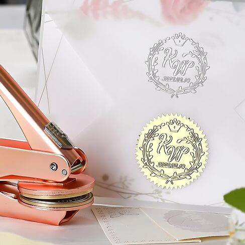 Book Embosser Personalized, Custom Embosser, Library Stamp, Wedding Invitation, Book Lovers, Teachers Students Unforgettable Gift in Saudi Arabia
