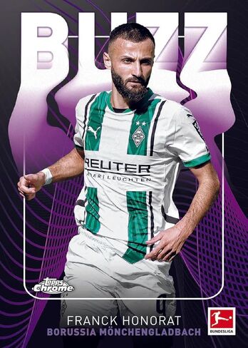 Topps Chrome Bundesliga Season 2024/25 Football Value Box - 7 Packs per Box - 4 Cards per Pack in Saudi Arabia