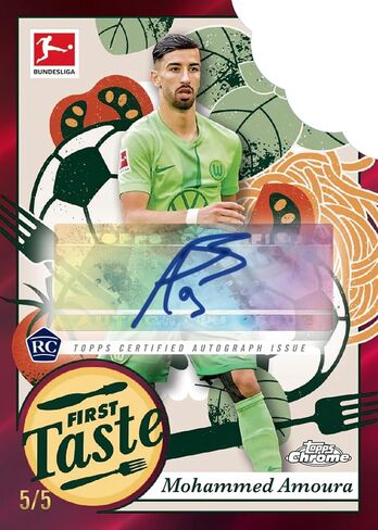 Topps Chrome Bundesliga Season 2024/25 Football Value Box - 7 Packs per Box - 4 Cards per Pack in Saudi Arabia