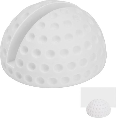 Novelty Half Golf Ball Desktop Business Card Holder,Office/Club Business Card Displays,Desk Decorative Accessory for Golf Lovers, Professionals in Saudi Arabia