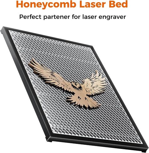 Creality Honeycomb Laser Bed for Falcon A1 Laser Engraver, Honeycomb Platform for Laser Engraving and Cutter Machine (18.1 * 13.6 in) in Saudi Arabia