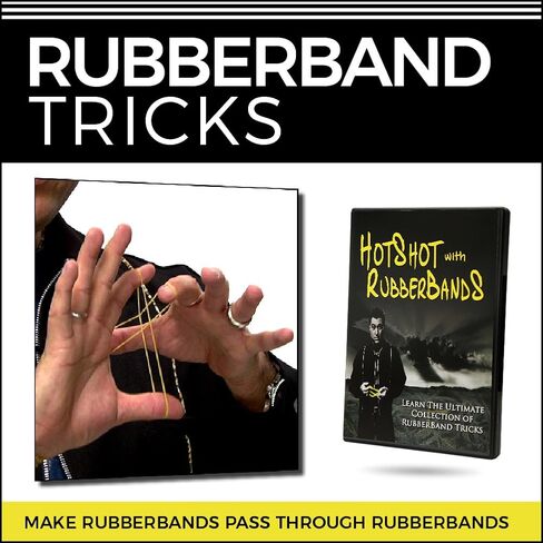 Rubber Band Magic Tricks, The Complete Course, Fully Demonstrated and Explained in Saudi Arabia