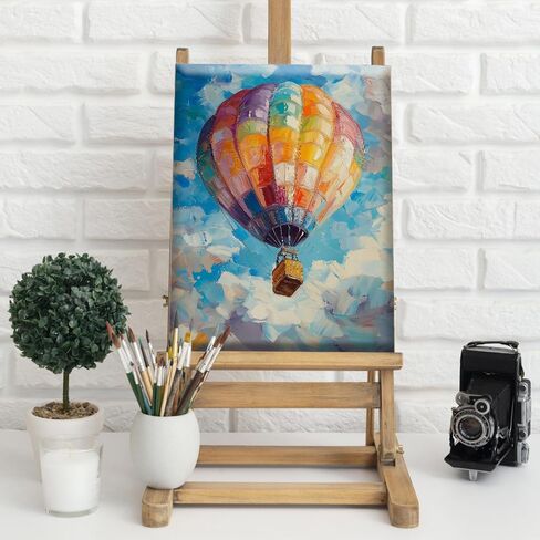 Natuyalo Dragonfly Paint by Numbers Kit with Frame for Adults Beginners, Garden Flowers Adult Paint by Numbers on Canvas, Framed Acrylic Painting Art Crafts for Home Decor 12x16 Inch in Saudi Arabia