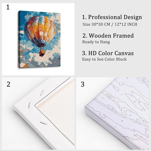 Natuyalo Dragonfly Paint by Numbers Kit with Frame for Adults Beginners, Garden Flowers Adult Paint by Numbers on Canvas, Framed Acrylic Painting Art Crafts for Home Decor 12x16 Inch in Saudi Arabia