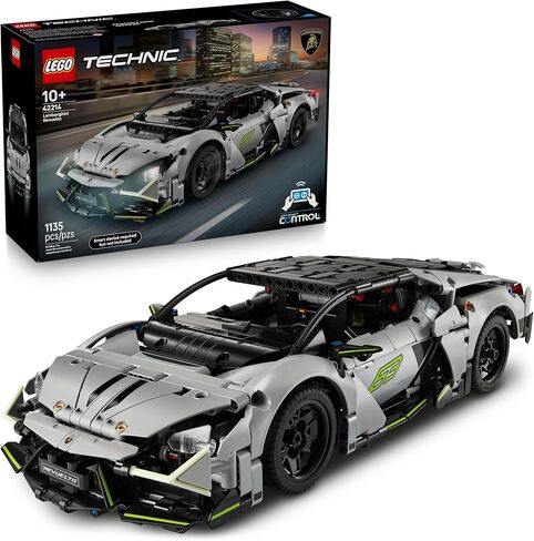 LEGO Technic Lamborghini Revuelto Super Sports Building Toy - مجموعة سيارة التحكم عن بعد للبنين والبنات ، الأعمار 10+ - هدايا لأعياد الميلاد - 42214 in Saudi Arabia