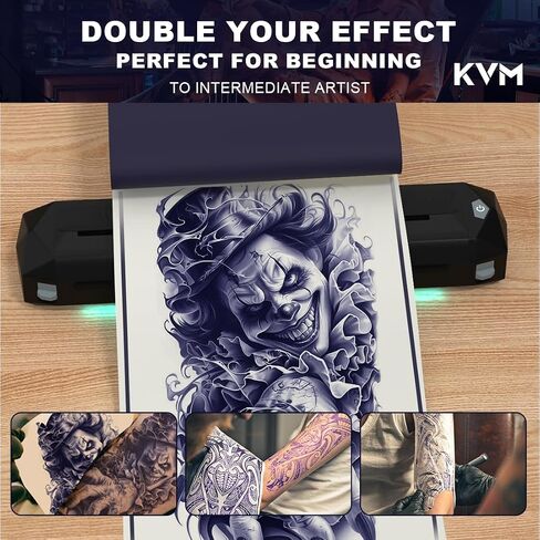 Tattoo Transfer Paper A4 Size Thermal Copier Template Paper 8.5x12 Inch x 100 Sheets in Saudi Arabia