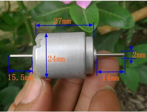 طراز الطاقة المصغرة محرك الألعاب الكهربائية ، محرك لعبة DIY ، محرك روبوت صغير ، 3-6V 260 DC ، فرشاة الكربون 260AV-2295 HOPBY SMART SMART SMITH in Saudi Arabia