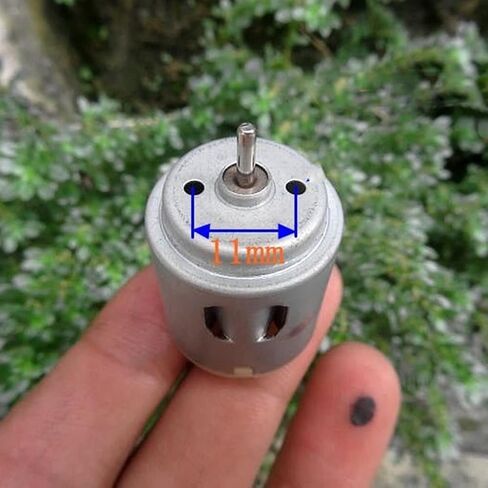 طراز الطاقة المصغرة محرك الألعاب الكهربائية ، محرك لعبة DIY ، محرك روبوت صغير ، 3-6V 260 DC ، فرشاة الكربون 260AV-2295 HOPBY SMART SMART SMITH in Saudi Arabia