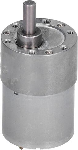 Walfront DC Gear Motor, DC 24V 250RPM Reversible High Reduction Electric Motor Centric Output Shaft 37mm for DIY Toy Robot Racing Car, Geared Motor in Saudi Arabia