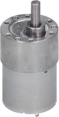 Walfront DC Gear Motor, DC 24V 250RPM Reversible High Reduction Electric Motor Centric Output Shaft 37mm for DIY Toy Robot Racing Car, Geared Motor in Saudi Arabia