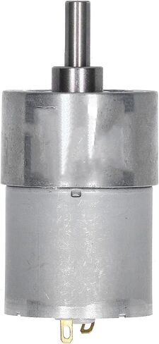 Walfront DC Gear Motor, DC 24V 250RPM Reversible High Reduction Electric Motor Centric Output Shaft 37mm for DIY Toy Robot Racing Car, Geared Motor in Saudi Arabia