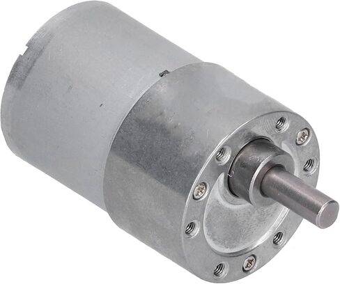 Walfront DC Gear Motor, DC 24V 250RPM Reversible High Reduction Electric Motor Centric Output Shaft 37mm for DIY Toy Robot Racing Car, Geared Motor in Saudi Arabia