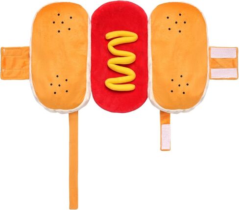 زي Hoyuwak Hot Dog Pet مضحكا طعام لطيف هو الساخن الكلب للحيوانات الأليفة Cosplay ، متوسطة in Saudi Arabia