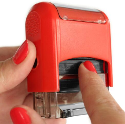 ExcelMark Self-Inking Rubber Teacher Grading Stamp - No Name in Saudi Arabia