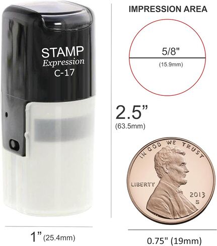 stampexpression - Rubber Duck Self Inking Rubber Stamp - Black Ink (A-6839) in Saudi Arabia