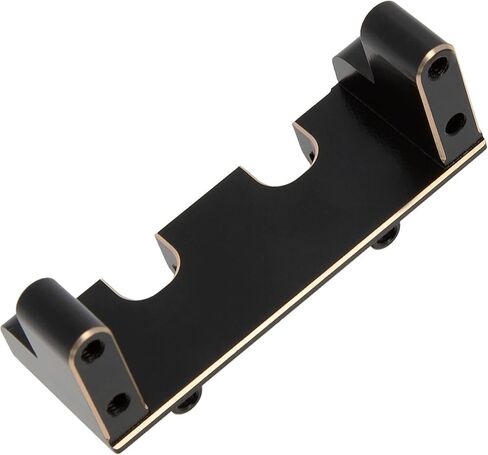MEUS RACING UTB18 BRASS Laydown Servo Mount 40G لـ UXIAL UTB18 CAPRA TRAIL BUGGY #AXI212009 أجزاء ترقية ، أسود in Saudi Arabia