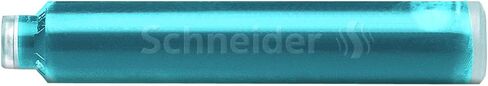 Schneider INK CARTRIDGE PASTEL, 6 CARTRIDGES/BOX, BERMUDA BLUE (166134) in Saudi Arabia